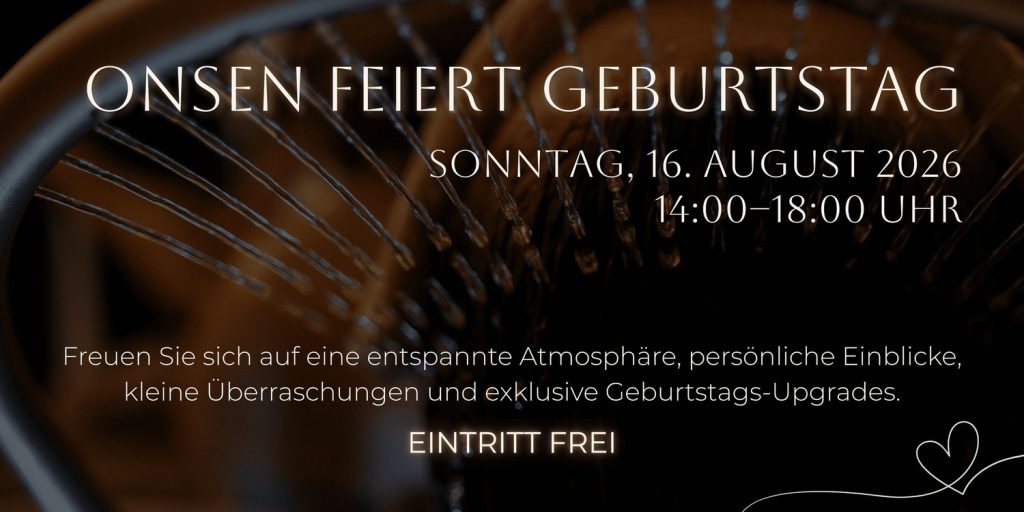 Onsen feiert Geburtstag